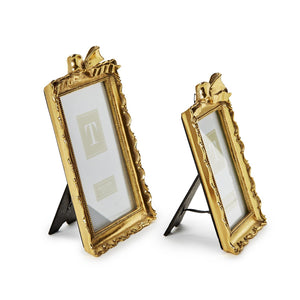 Vintage Gold Frames with Accent Bow 4X6