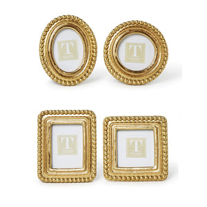 Beaded Texture Gold Photo Frames-Rectangle