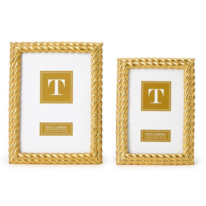 Gold Double Rope Frame