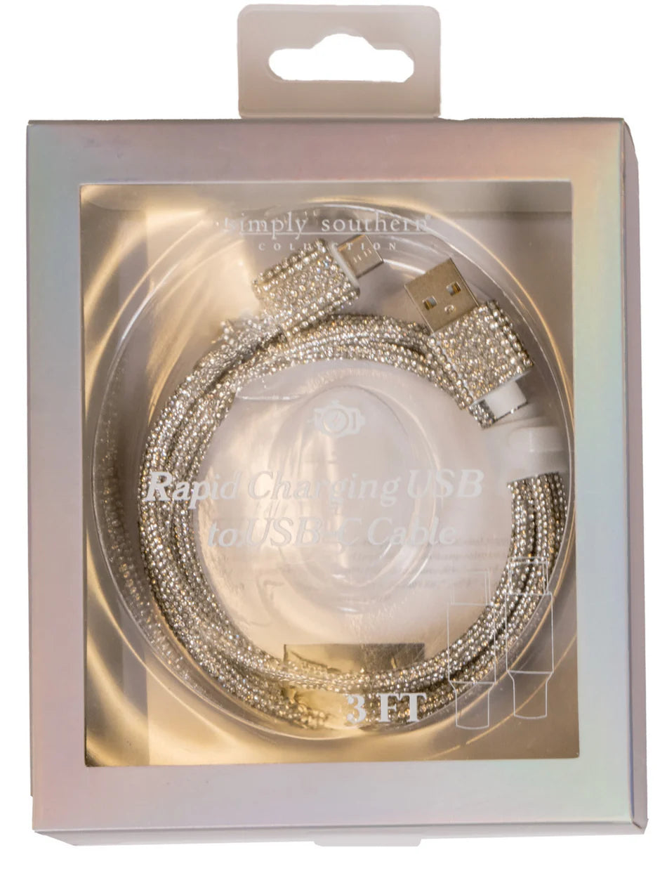 Simple Southern Bedazzled Chargers - Gold