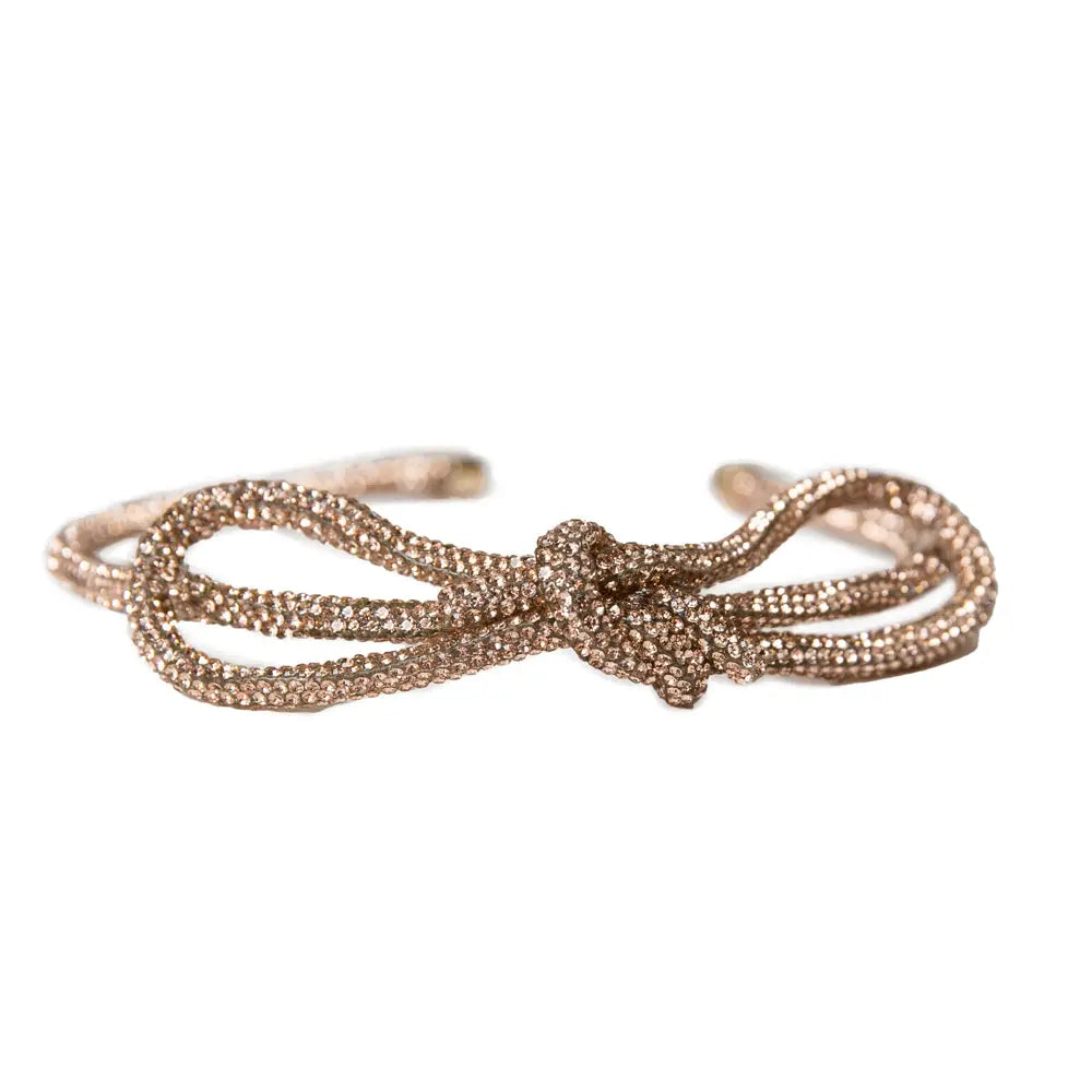 Elle Sparkle Bow Headband- Gold