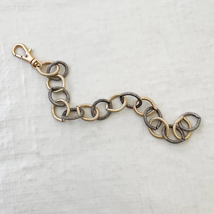 Single Link 2-Tone Bracelet