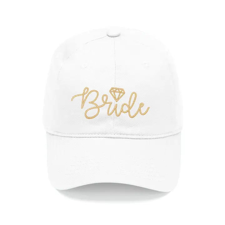 Gold Bride White Cap