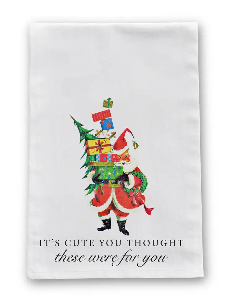 Barrel Down South Christmas Tea Towels