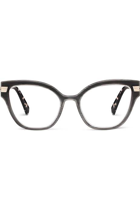 Marquee Blue Light Reading Glasses- Black/ Sand Quartz