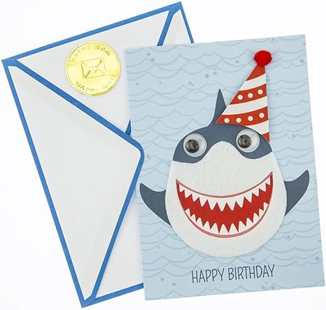 Shark Bite! Birthday Handmade Card