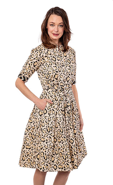 Mrs Maisel Dress - Leopard Print