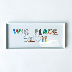 Win Place Show, Derby Icons Typography Tray