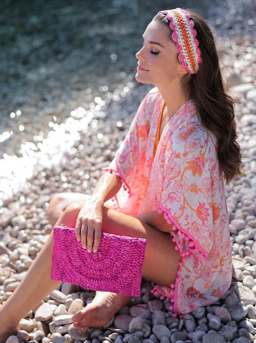 SIMONETTA CLUTCH: Pink