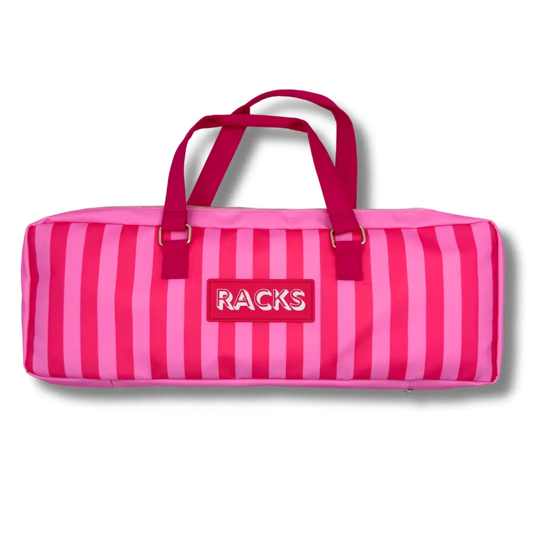 Mahjong Rack Bag | Pink and Red