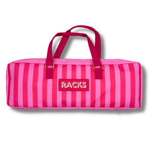 Mahjong Rack Bag | Pink and Red