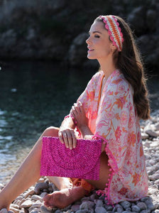 SIMONETTA CLUTCH: Pink