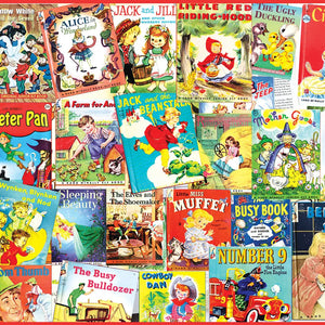 Vintage Fairy Tales (1953pz) - 1000 Piece Jigsaw Puzzle
