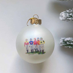 Kayla Weber Jockey Ornament