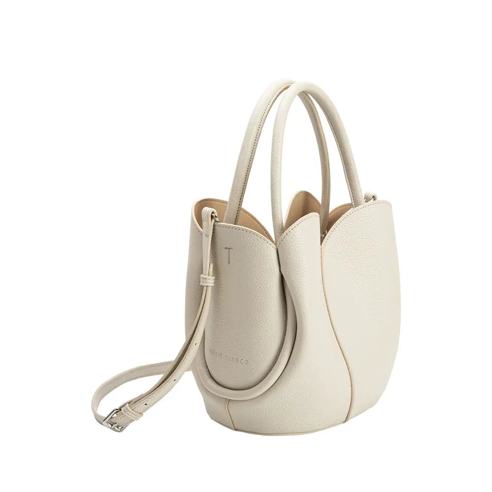 Tulip Bone Recycled Vegan Top Handle Bag