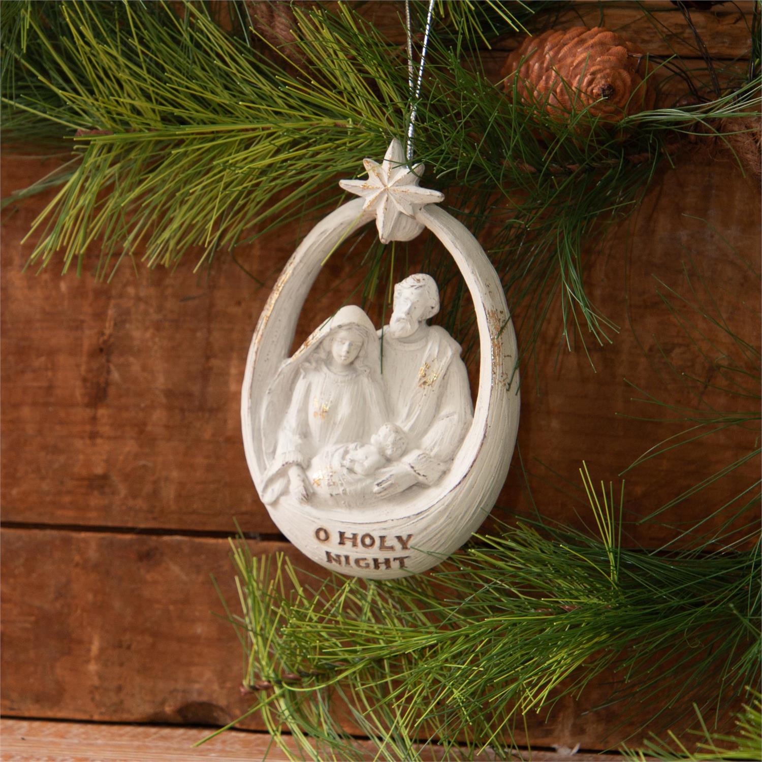 O Holy Night Nativity Ornament