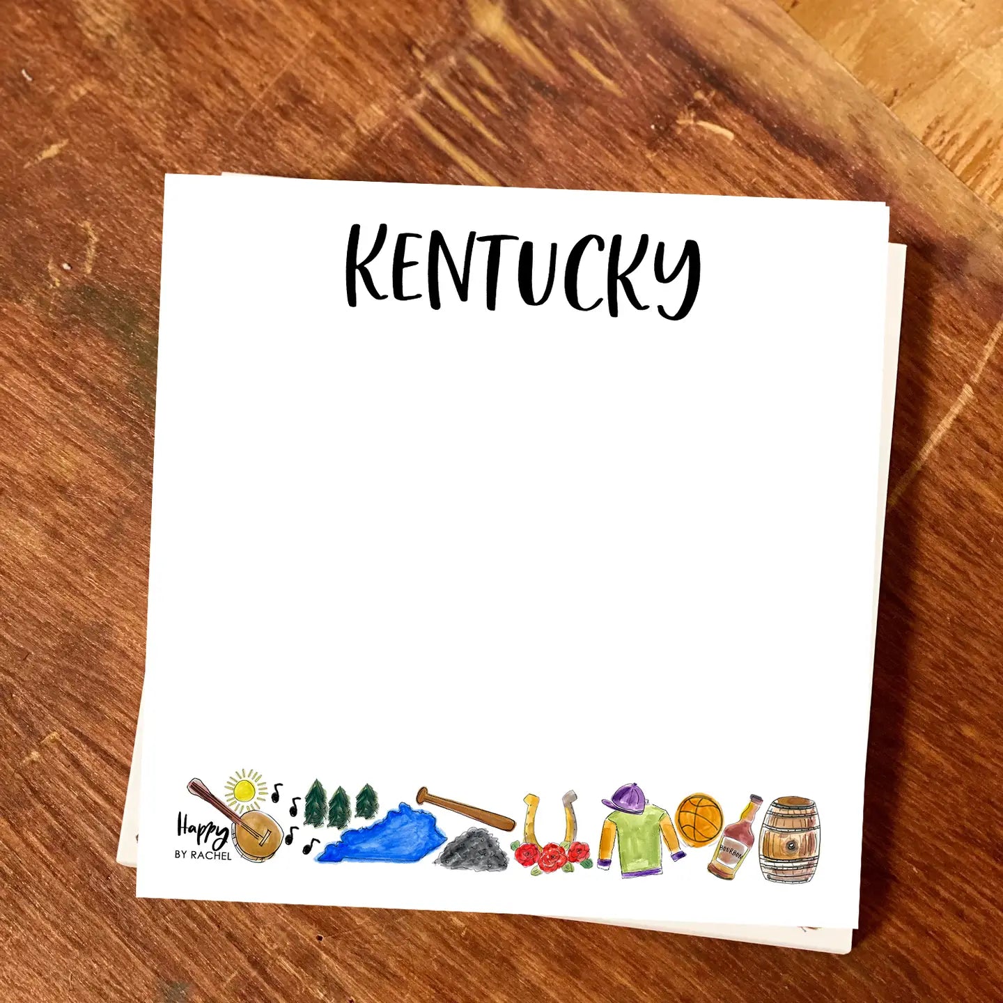 State of Kentucky Chunky Notepad-Stationary 100 Page