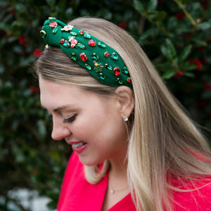 Mary Headband-Holiday Jewels