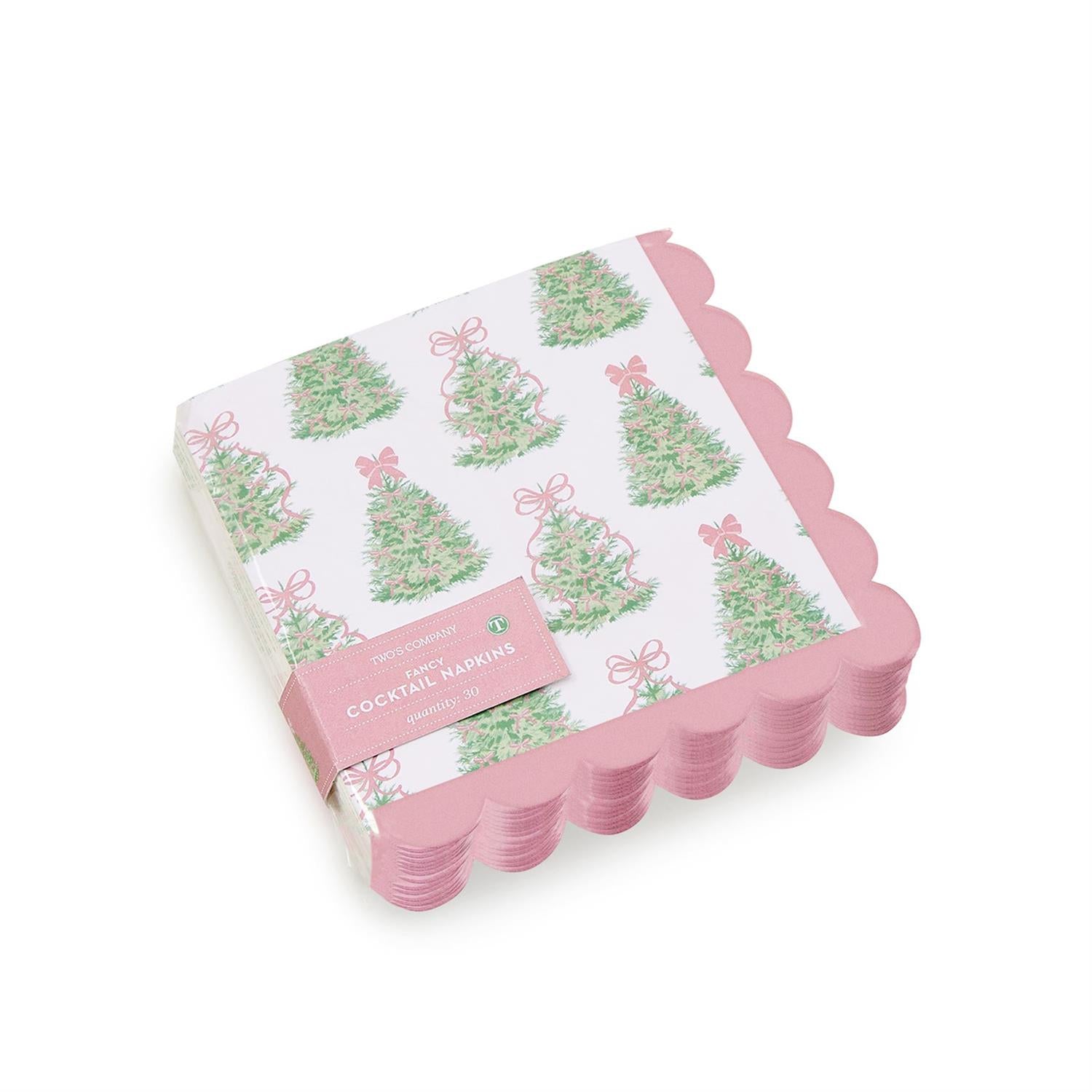 Fancy and Festive Cocktail Napkins