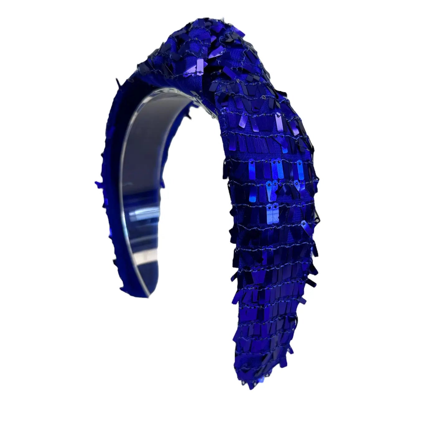 Headband Knot - Sequin Shimmy - Blue