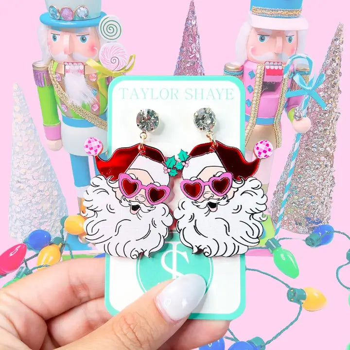 Santa At the Disco Earrings