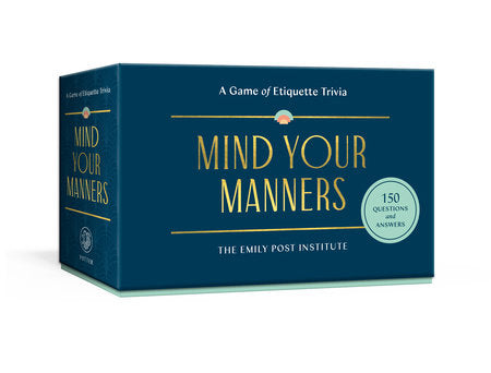 Mind Your Manners - A Game of Etiquette Trivia