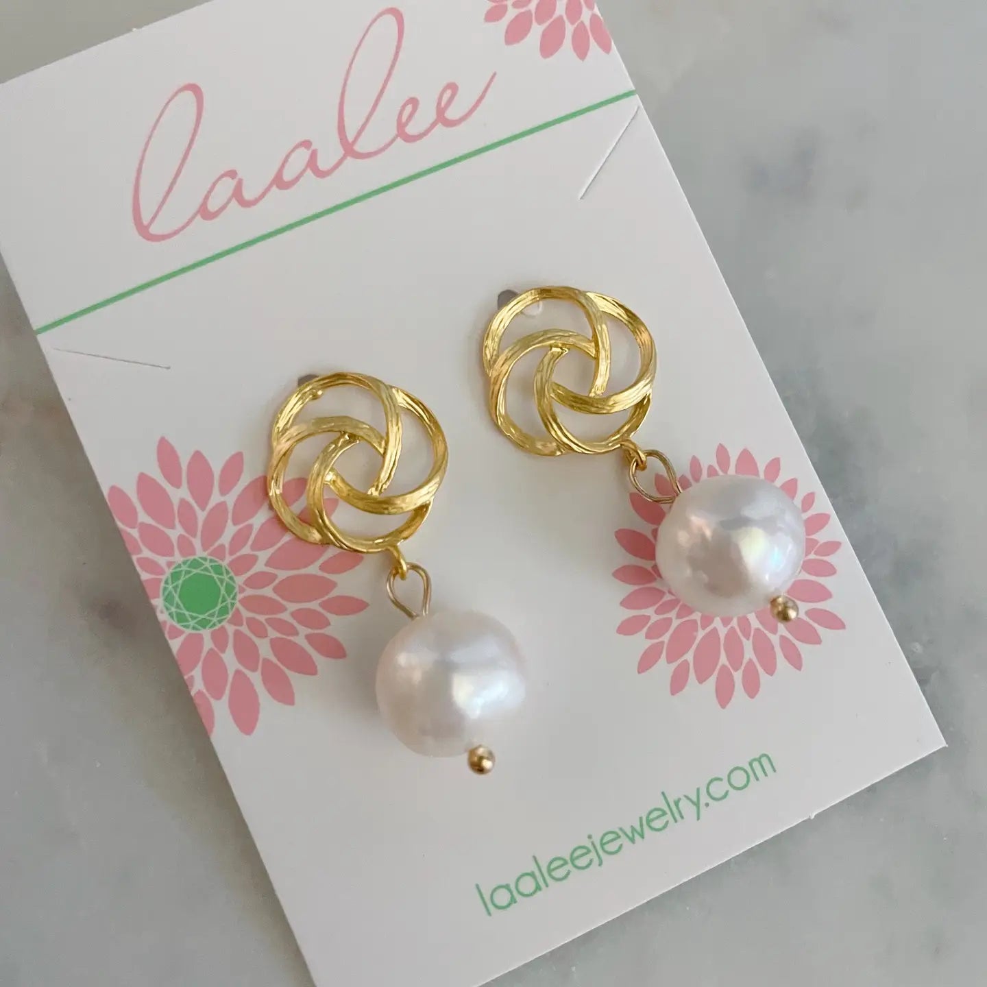 Bridal Post Earrings, Pearl Wedding Jewelry