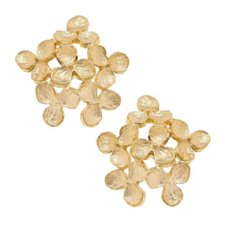 Flower Cluster Studs
