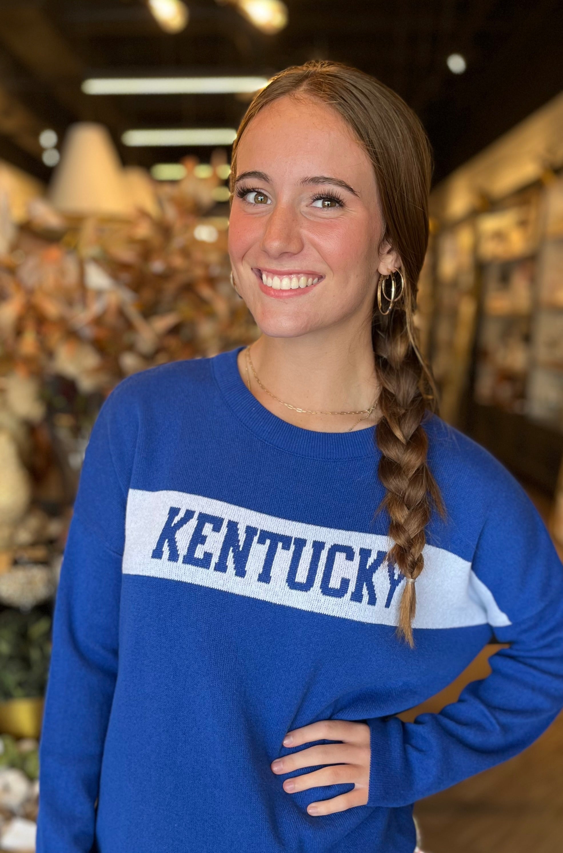 Royal Blue Kentucky Crewneck Sweater
