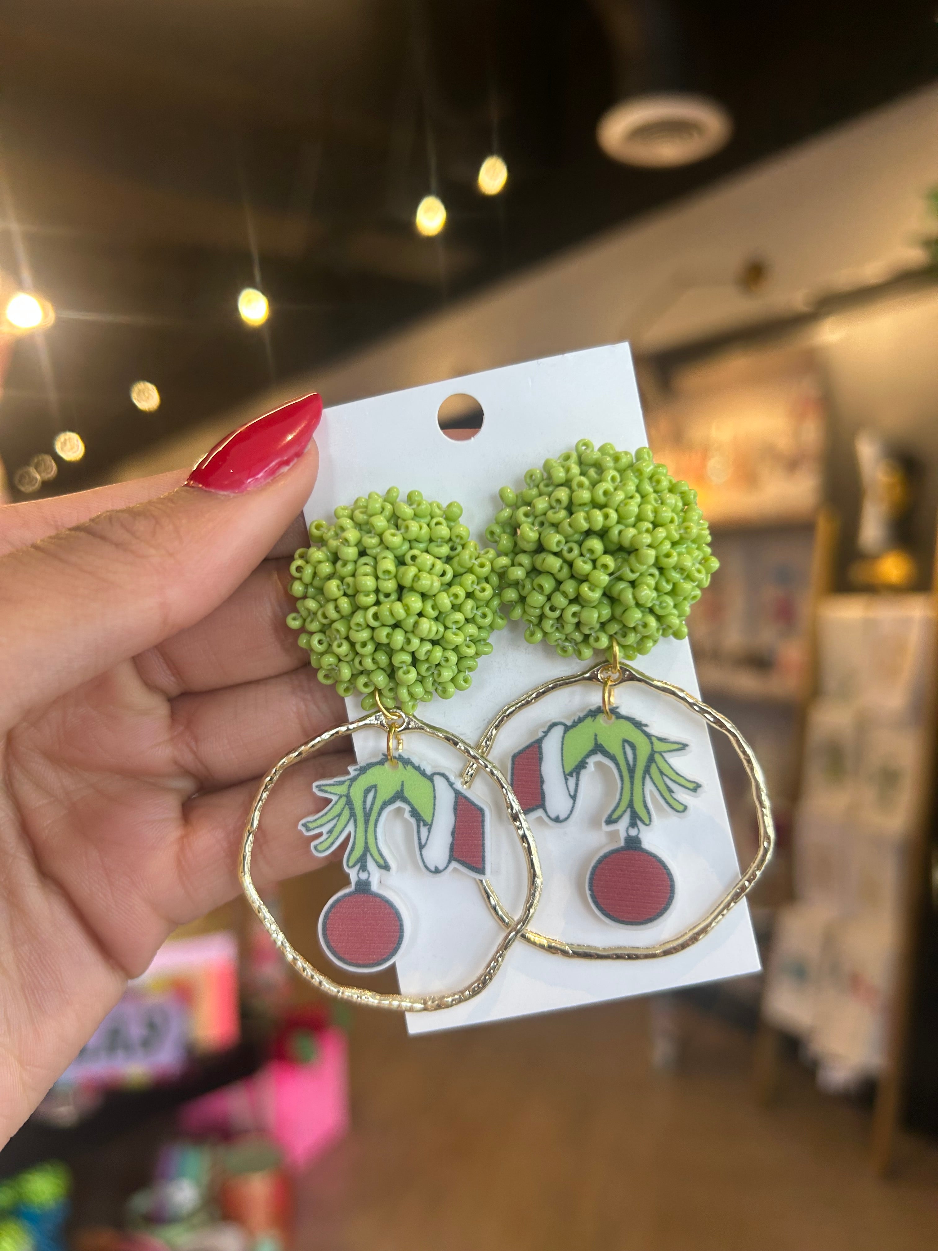 How the Grinch Stole Christmas Earrings