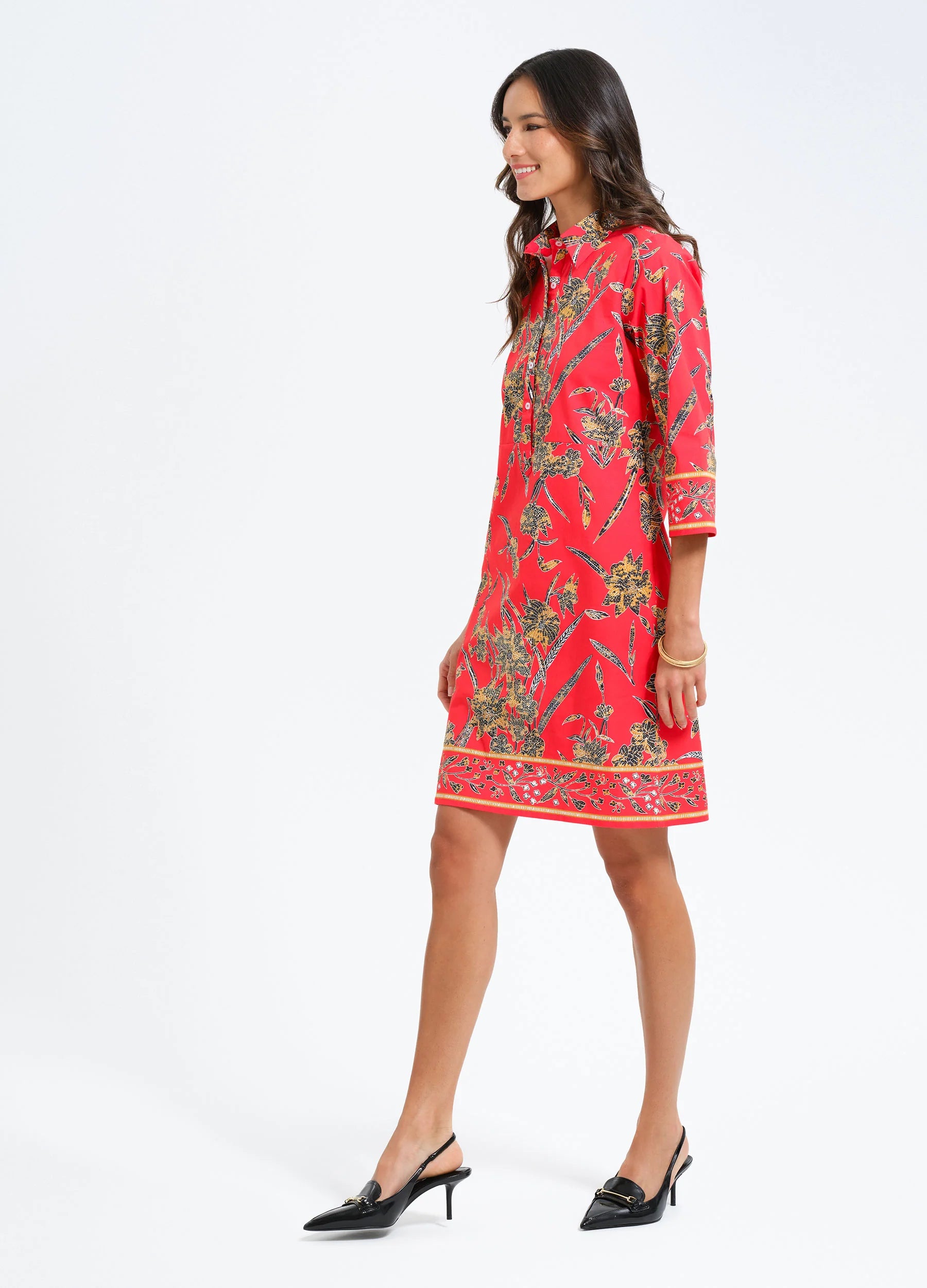 Charlie Dress-Braidy Print