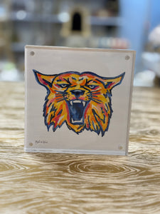 Framed Kentucky Wildcat Print