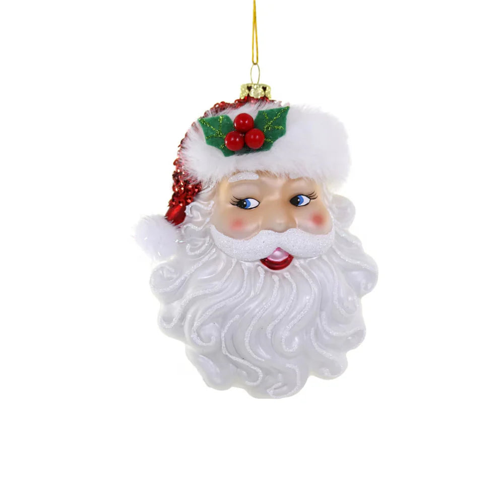 Retro Santa Ornament