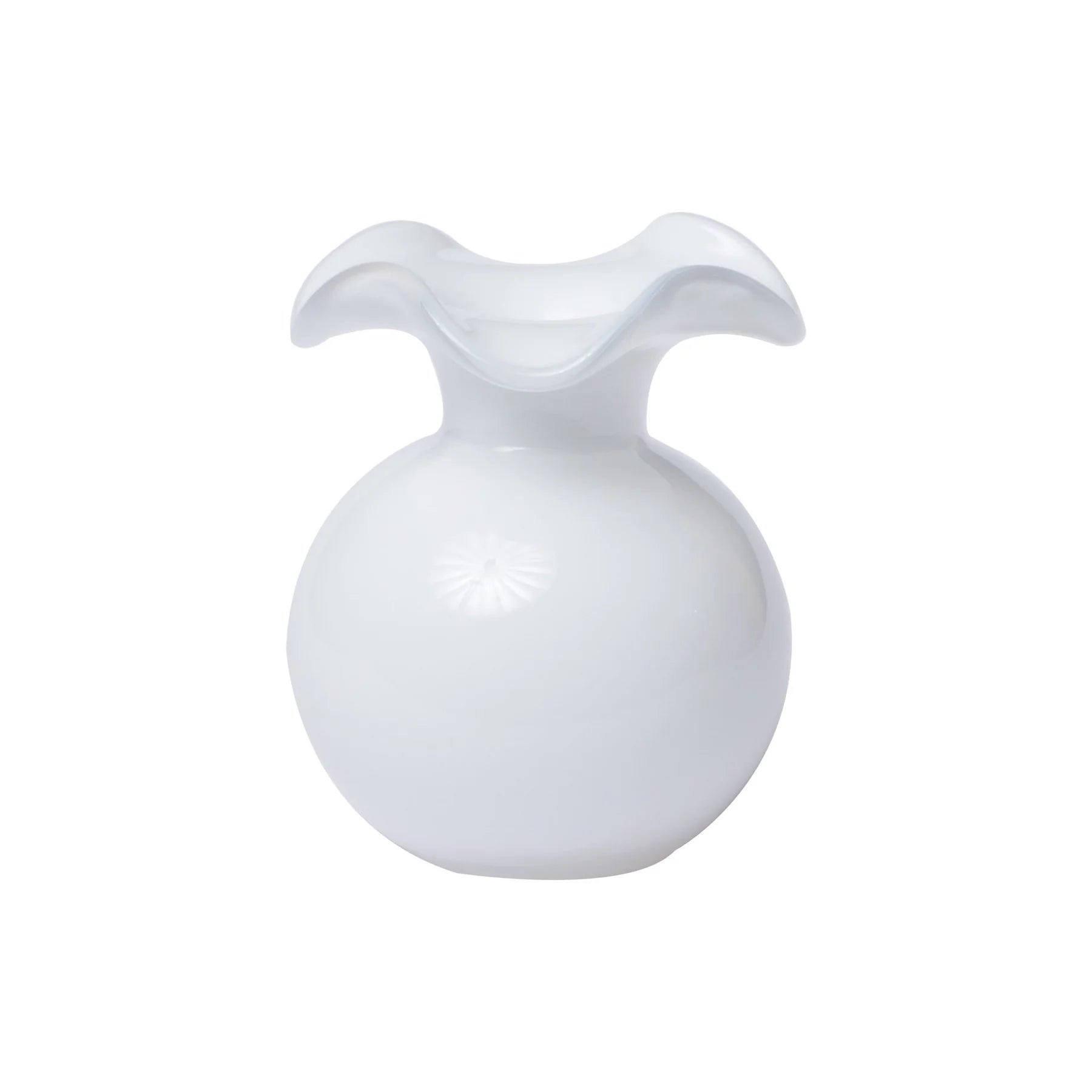 Hibiscus Glass Bud Vase, Available in multiple colors
