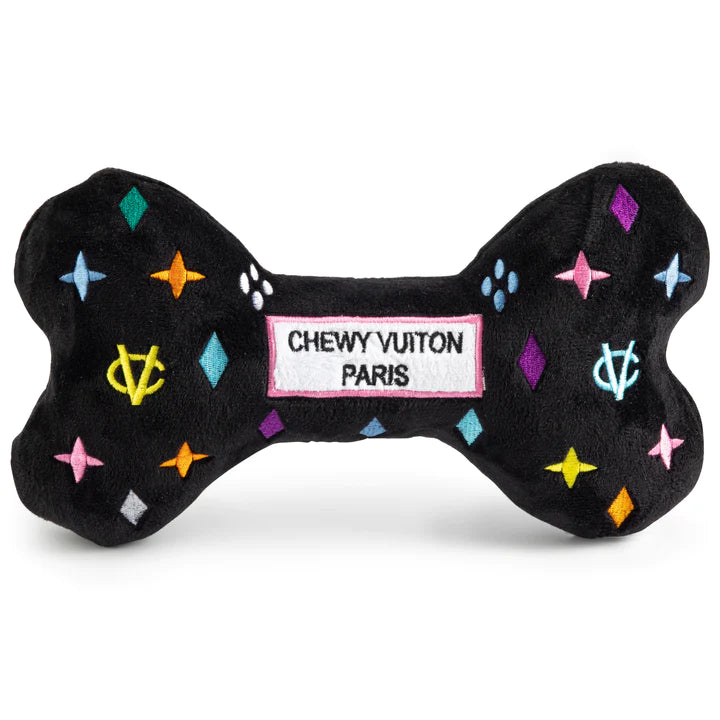 Black Monogram Chewy Vuiton Bone