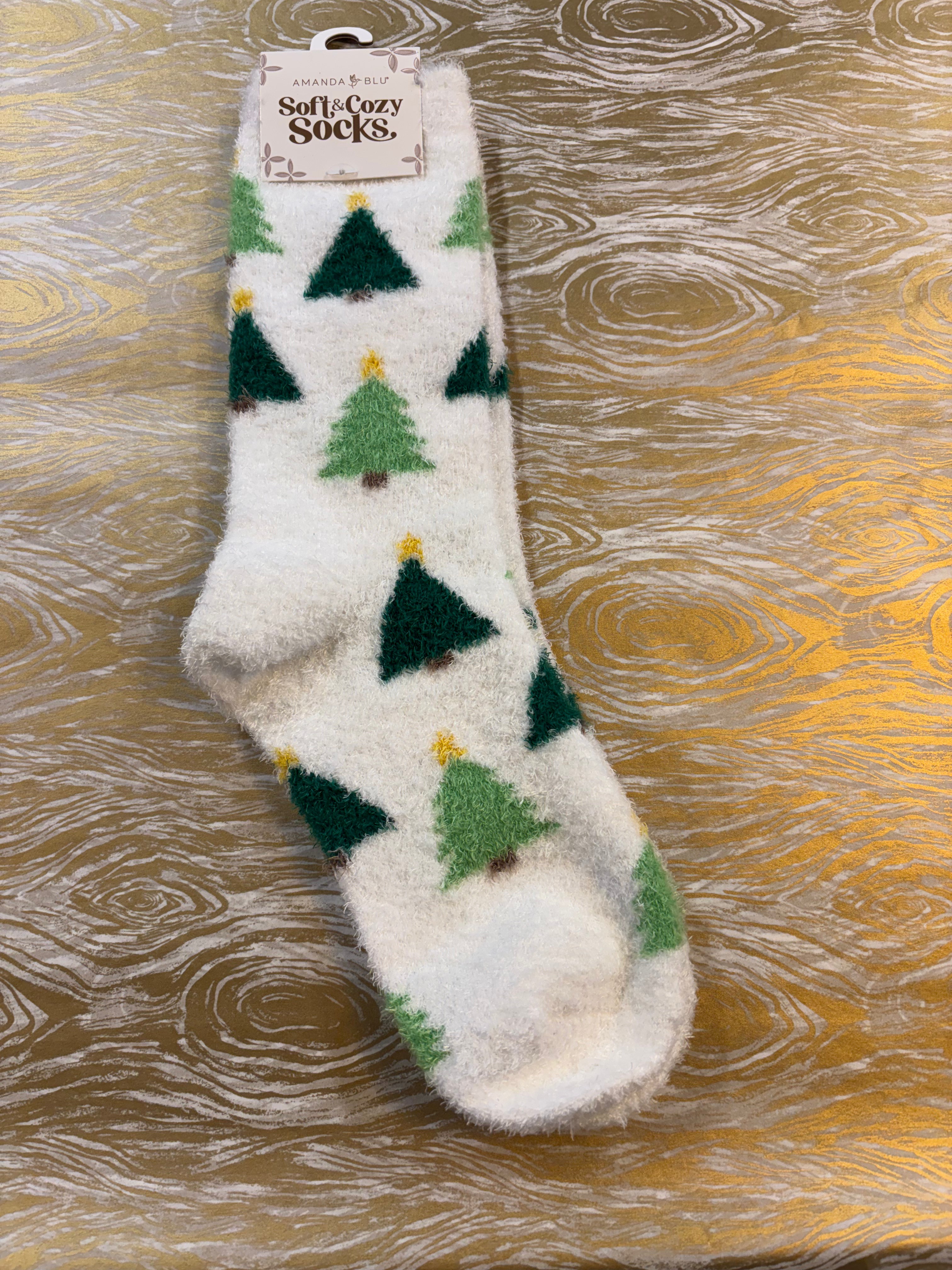 Soft and Cozy Tree Socks
