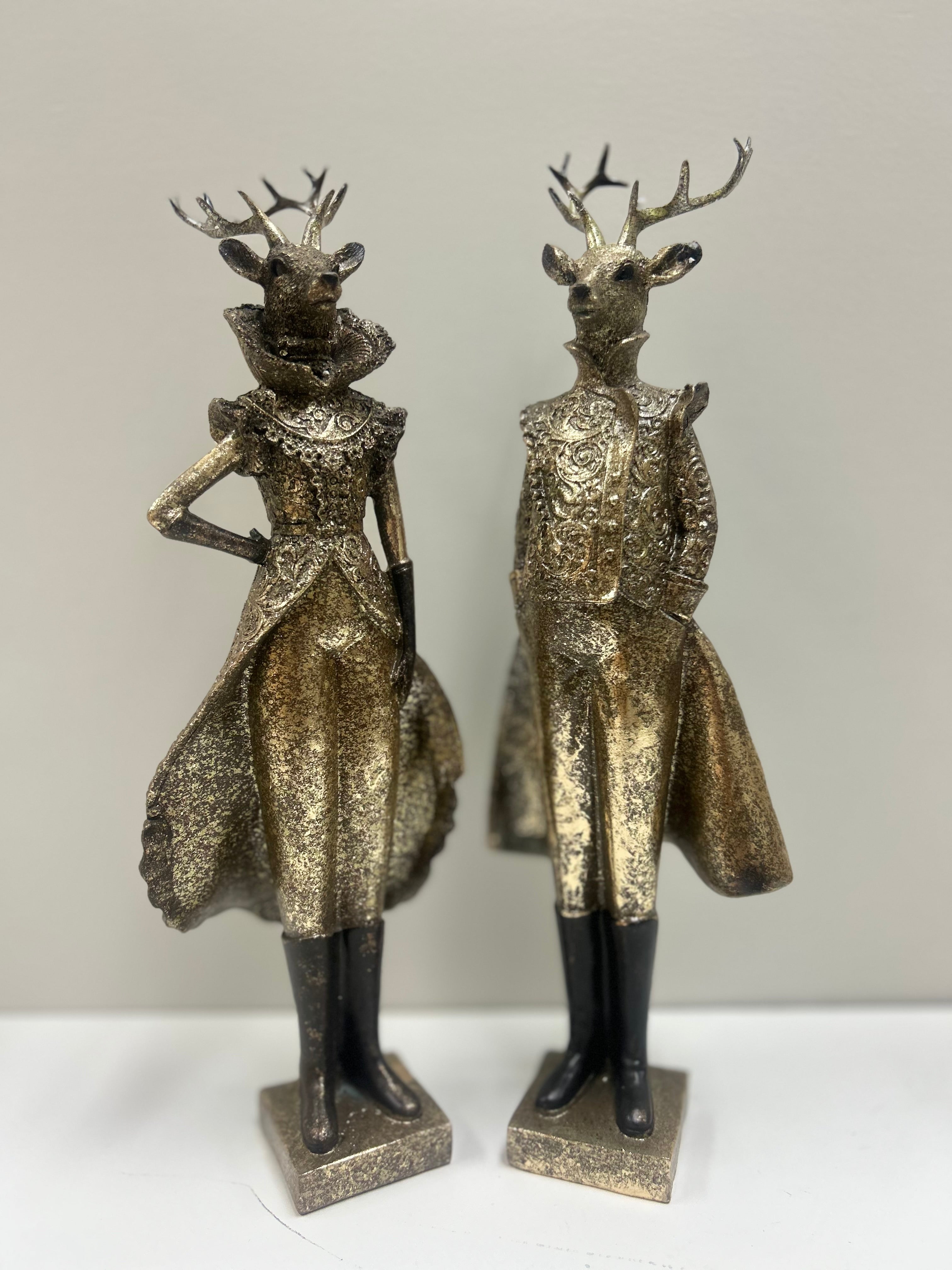 Resin Gentleman/lady Deer