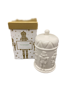 Nutcracker Filled Candle