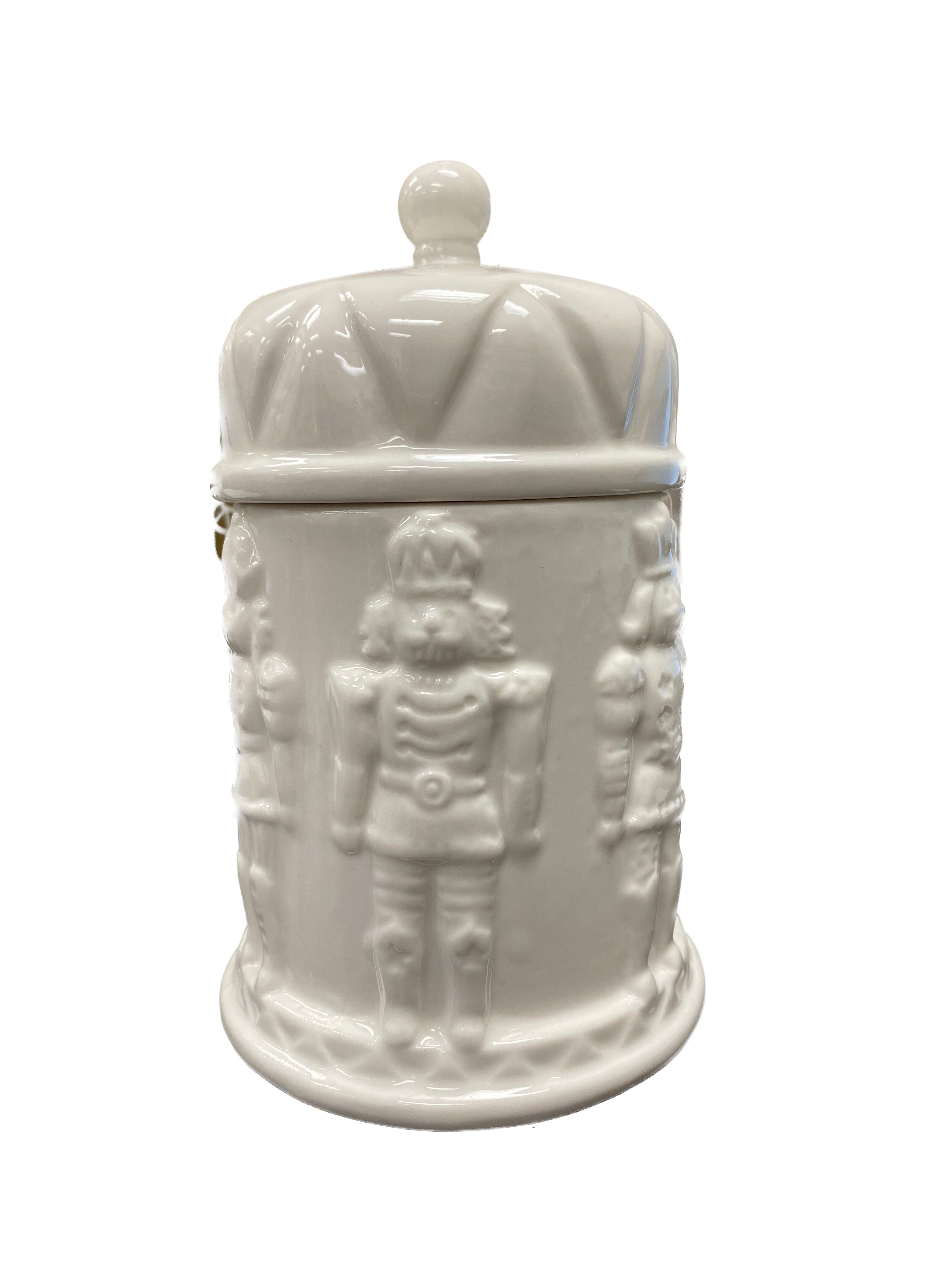 Nutcracker Filled Candle