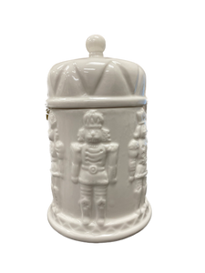 Nutcracker Filled Candle