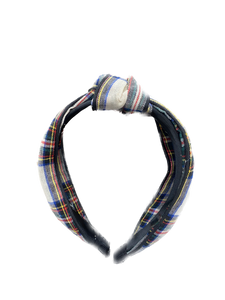 Plaid Fabric Headband