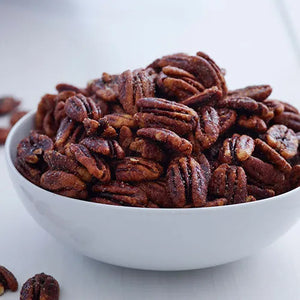 Santa Tin Sweet and Spicy Glazed Pecans