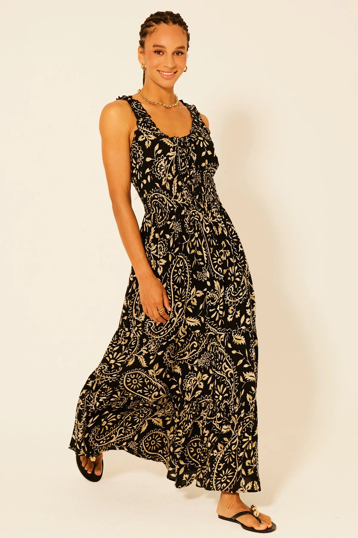 Lennox Dress-Black