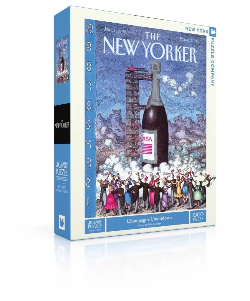 Champagne Countdown --1000 Piece Jigsaw Puzzle