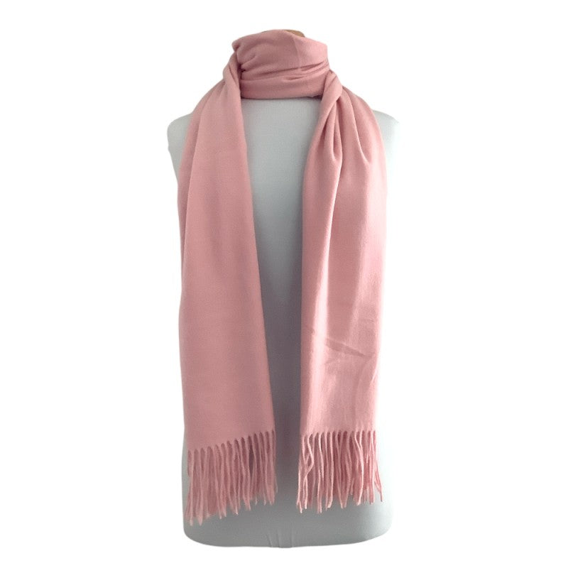Pink Cashmere Blend Scarf