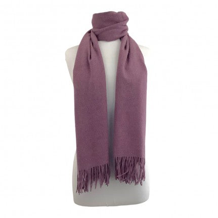 Light Purple Cashmere Blend Scarf