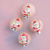 Baby Papa Noel Glass Ornaments, 4 Assorted Designs