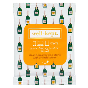 BUBBLY-Well Kept Screen Cleansing Towelettes