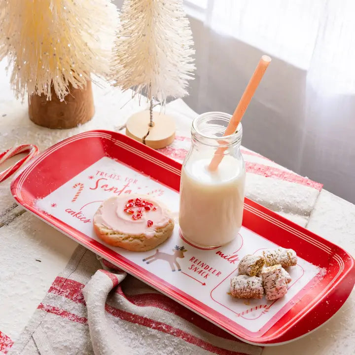 Believe Santa Cookie Mini Melamine Tray