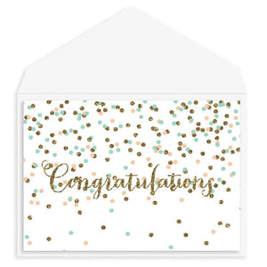 Congrats Confetti Card